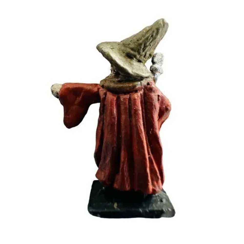 Wizard Merlin Sorcerer Armor Class 2 Miniature‎ Fantasy AD&D Hand Painted 1970's